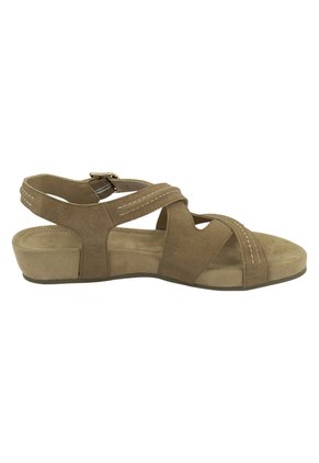 Sandalias Planas Para Bea Para Mujer Bronceado Comfort Plus 198678