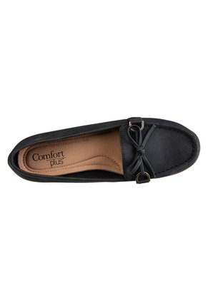Zapatos Casuales Deja Tipo Mocasín Para Mujer Negro Comfort Plus 199137