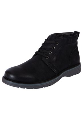 Botines Para Hombre Negro Comfort Plus 200792