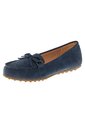 Zapatos Casuales Tipo Mocasín Deja Para Mujer Azul Comfort Plus 210633 de Generic