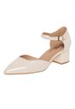 Zapatos De Vestir Moira Para Mujer Beige Comfort Plus 201584 de Generic