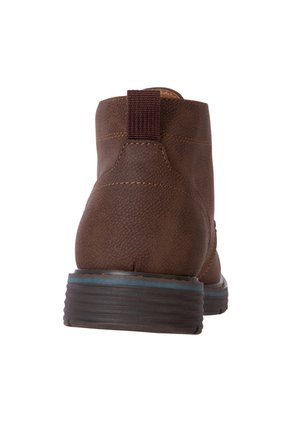 Botines Para Hombre Café Oscuro Comfort Plus 200791
