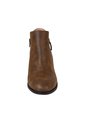 Botines Con Taco Ashlee Para Mujer Bronceado Comfort Plus 200358 de Generic