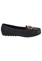 Zapatos Casuales Febee Tipo Mocasín Para Mujer Negro Comfort Plus 200645 de Generic