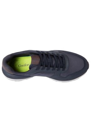 Zapatos Casuales Harverster Para Hombre Azul Comfort Plus 201057