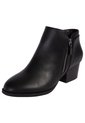 Botines Con Taco Ashlee Para Mujer Negro Comfort Plus 200357 Payless de Generic