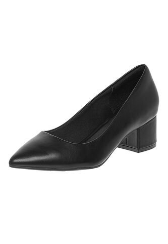 Zapatos Vestir Mina Para Mujer Negro Comfort Plus 201585 Generic