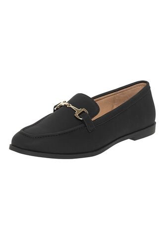 Zapatos Casuales Tipo Mocasín Elena Para Mujer Negro Comfort Plus 201652 Generic