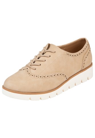 Zapatos Casuales Margo Tipo Oxford Para Mujer Beige Comfort Plus 200336 Payless Generic