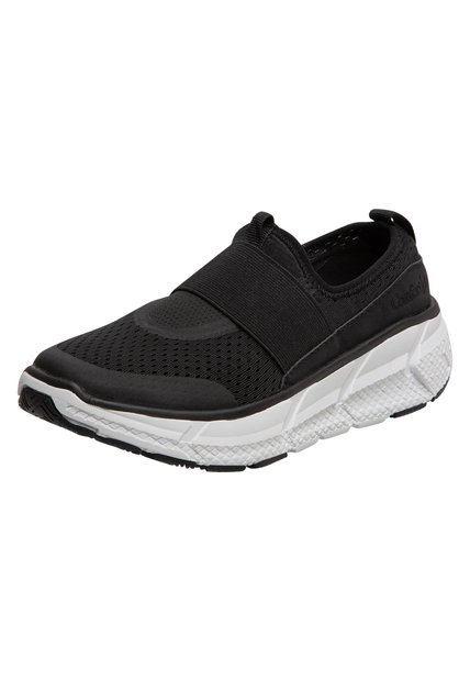 Zapatos Casuales Tipo Sneakers Para Mujer Negro Comfort Plus 199383 Payless
