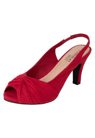 Sandalias De Vestir Nora Para Mujer Rojo Comfort Plus 199889 Payless Generic