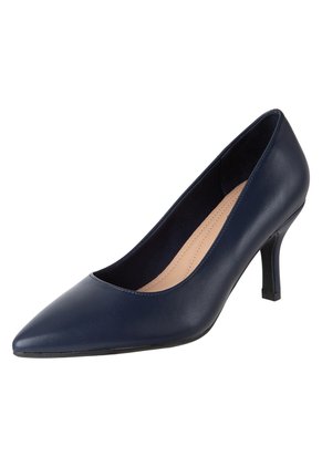 Zapatos De Vestir Janine Para Mujer Azul Comfort Plus 198800 Payless