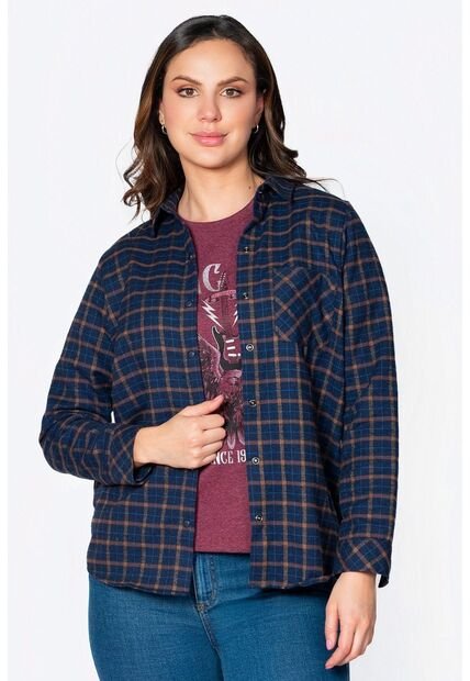 Camisa Leñadora Para Mujer Lec Lee