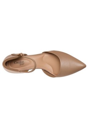 Zapatos De Vestir Jayjay Para Mujer Beige Comfort Plus 201579