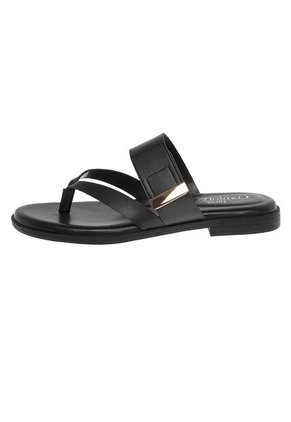 Sandalias Vero Para Mujer Negro Comfort Plus 201594