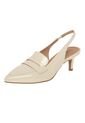 Zapatos De Vestir Karly Para Mujer Beige Comfort Plus 201613 de Generic