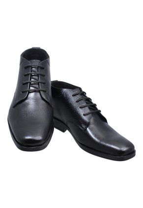 BOTIN DE CUERO GENUINO AMARRAR FORMAL HOMBRE