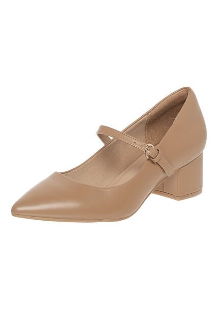Zapatos De Vestir Missy Para Mujer Bronceado Comfort Plus 201626