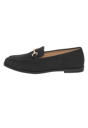 Zapatos Casuales Tipo Mocasín Elena Para Mujer Negro Comfort Plus 201652