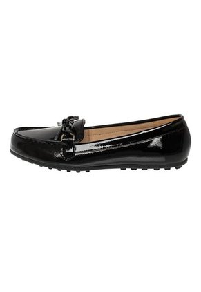 Zapatos Casuales Deja Tipo Mocasín Para Mujer Negro Comfort Plus 210120