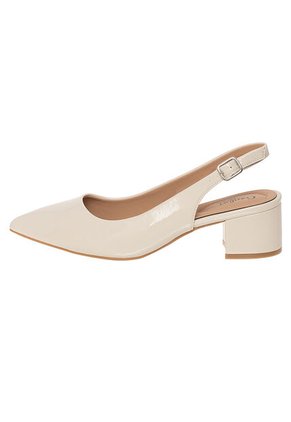 Zapatos De Vestir Mimi Para Mujer Beige Comfort Plus 201581