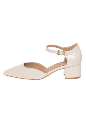 Zapatos De Vestir Moira Para Mujer Beige Comfort Plus 201584