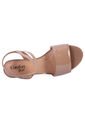 Sandalias Petula Con Taco Tipo Cuña Para Mujer Beige Comfort Plus 201274 de Generic