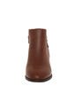 Botines Ashlee Con Taco Para Mujer Cogñac Comfort Plus 210194 de Generic