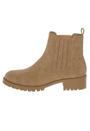Botines Chelsea Para Mujer Bronceado Comfort Plus 210212
