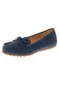 Zapatos Casuales Tipo Mocasín Deja Para Mujer Azul Comfort Plus 210633 de Generic