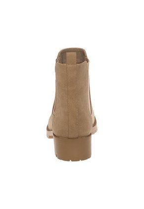 Botines Chelsea Para Mujer Bronceado Comfort Plus 210212