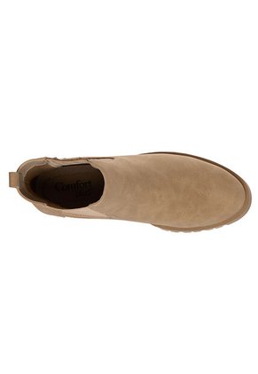 Botines Chelsea Para Mujer Bronceado Comfort Plus 210212