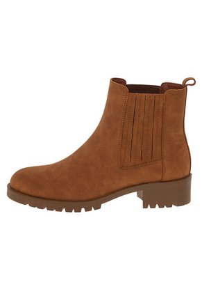 Botines Chelsea Para Mujer Cogñac Comfort Plus 210213