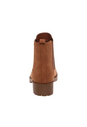 Botines Chelsea Para Mujer Cogñac Comfort Plus 210213