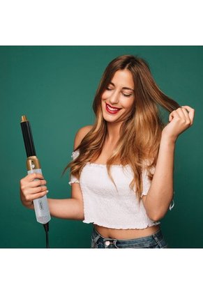 Cepillo Secador Multifuncional 5 En 1 MT-019W Blanco