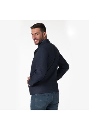 Chaqueta Cuadros Para Hombre Lec Lee - Azul