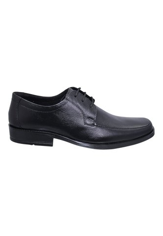 Zapato Formal Amarrar Cuero Negro Generic