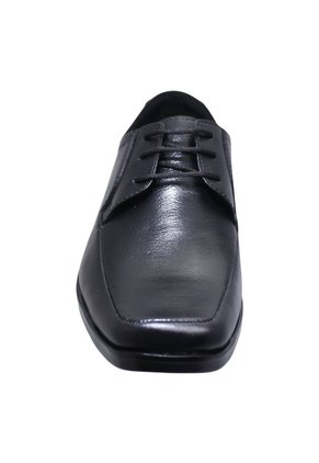 Zapato Formal Amarrar Cuero Negro