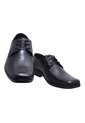Zapato Formal Amarrar Cuero Negro de Generic