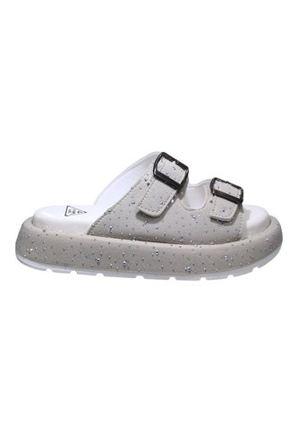 Sandalia Beige Mujer Tacón Corrido Generic