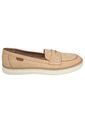 Zapatos Casuales Layline Tipo Mocasín Para Mujer Bronceado Comfort Plus 200826 Payless de Generic