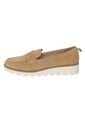 Zapatos Casuales Melena Tipo Mocasín Para Mujer Bronceado Comfort Plus 200906 Payless de Generic