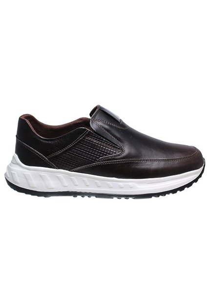 Zapato Mocasín Casual Cuero Para Hombre