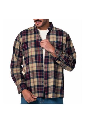 Camisa Leñadora Hombre Lec Lee Kaky