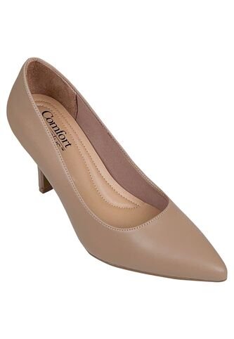 Zapatos De Vestir Janine Para Mujer Beige Comfort Plus 201024 Payless Generic