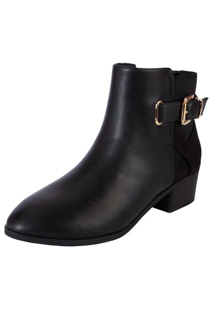 Botines Gorham Para Mujer Negro Comfort Plus 199556 Payless