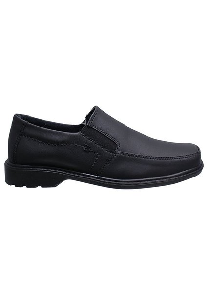Zapato Mocasín Negro Formal Para Hombre
