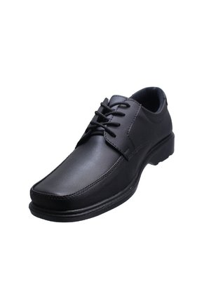 Zapato Formal Negro Amarrar Hombre