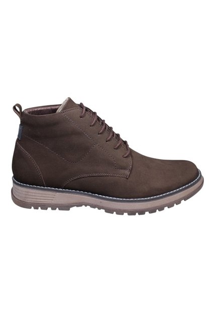 Bota Casual Café Para Hombre