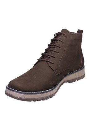 Bota Casual Café Para Hombre